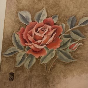 Vintage Japanese ART Board Circa 1970